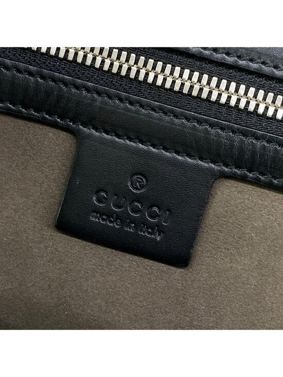 Gucci Backpack Guccissima Line Black Leather main image 5